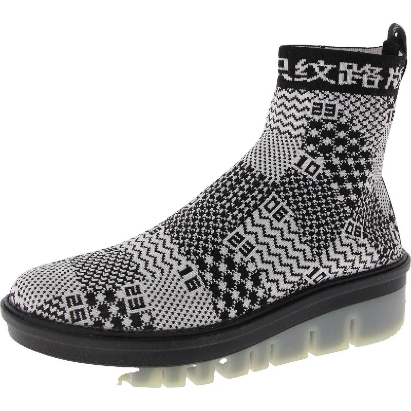 Fitflop Womens Swatchbook Sock Boot Sock Boot Stretchable High-Top Sneakers