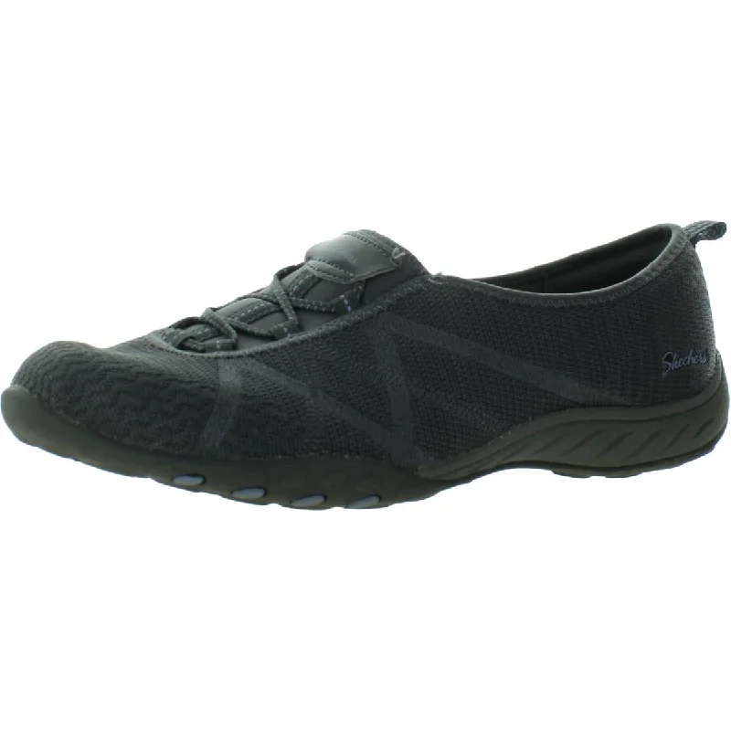 Skechers Womens Breathe-Easy - A-Look Memory Foam  Slip-On Sneakers