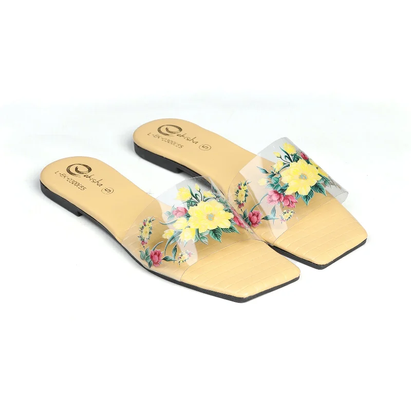 Women Floral Slipper