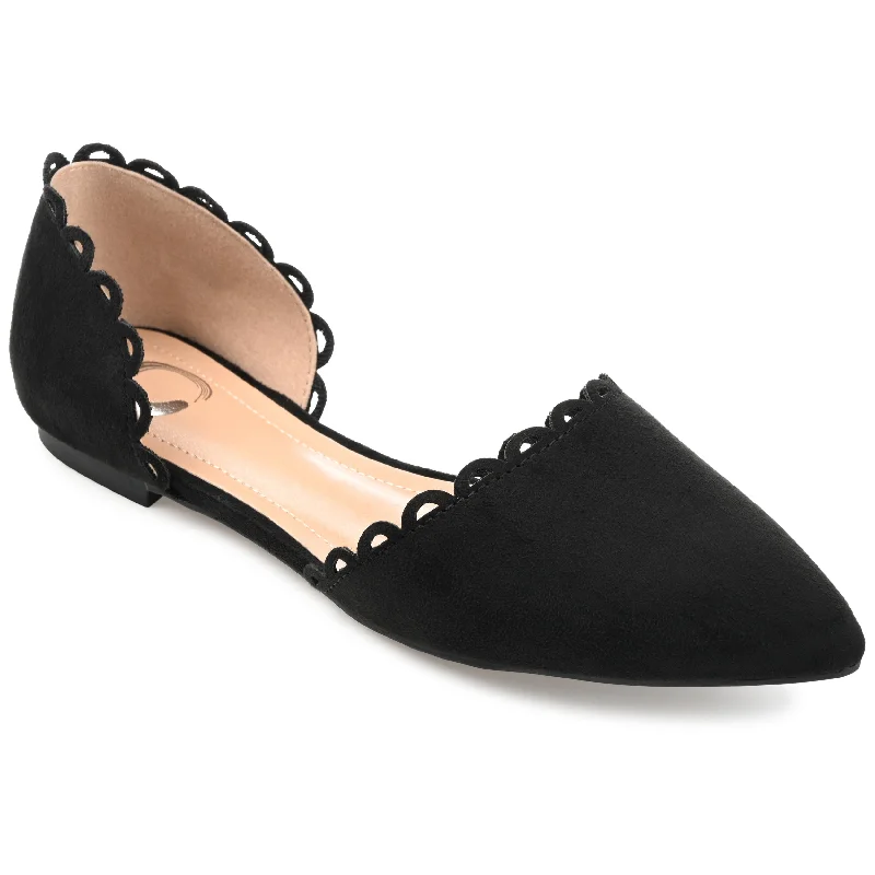 Journee Collection Women's Wide Width Jezlin Flat