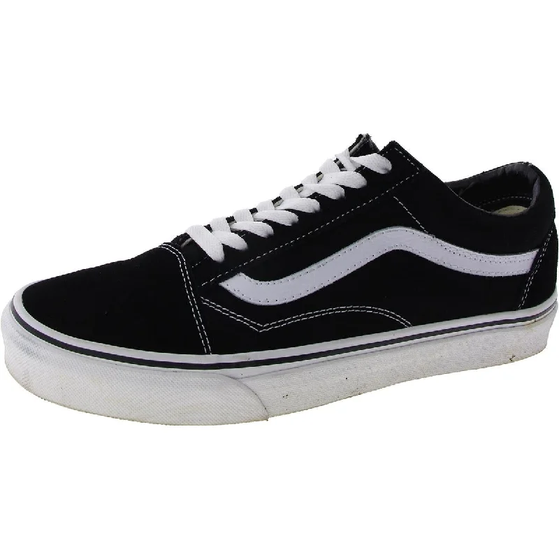 Vans Womens Old Skool Canvas Low Top Skate Shoes