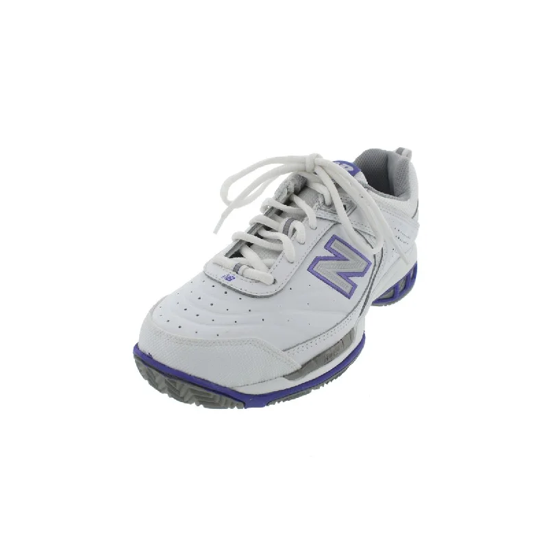 New Balance Womens 806 Tennis Contrast Trim Lace Up Tennis Shoes