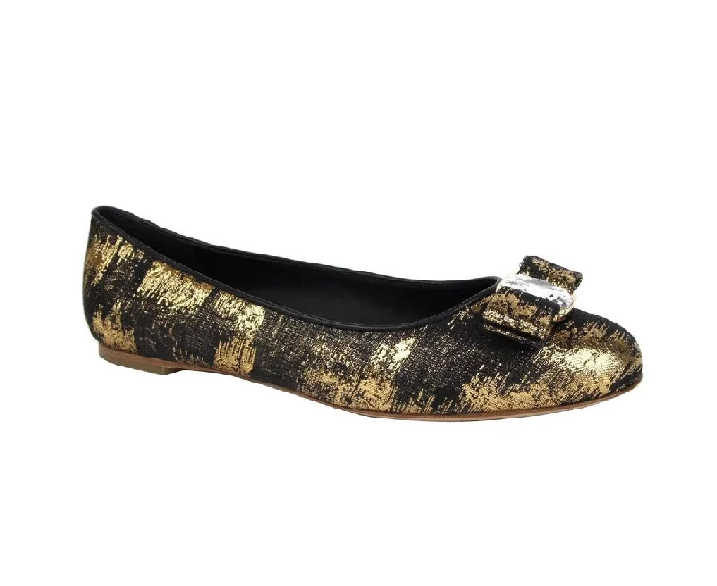 Salvatore Ferragamo Women's /  Fabric Ballet Flat