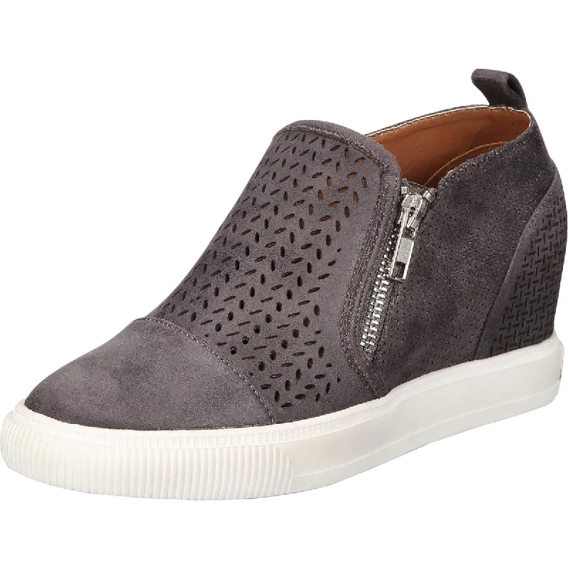 Dolce Vita Womens Krissa Perforated Fashion Wedge Sneaker