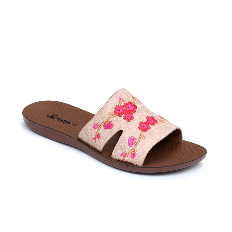 Women's Floral Chappal