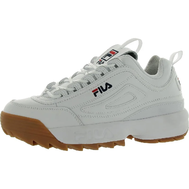 Fila Womens disruptorIIpremium Lace Up Trainers Running & Training Shoes