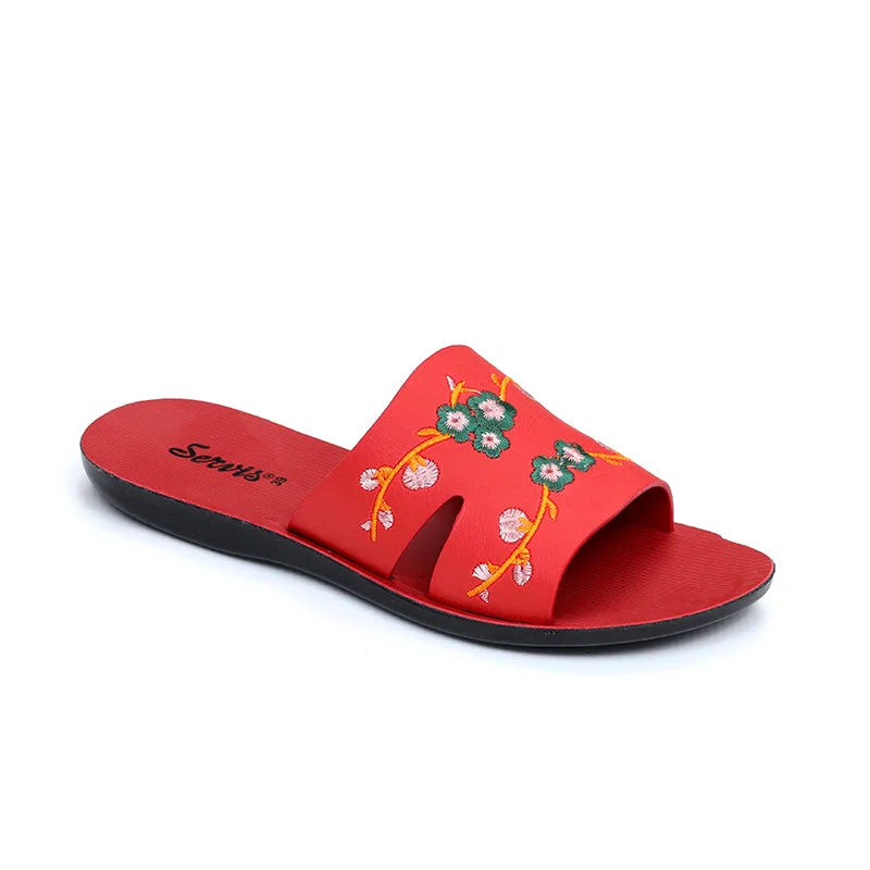 Women's Floral Chappal