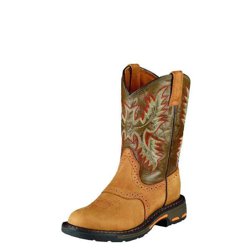 Children's Ariat Workhog Boot (Aged Bark)