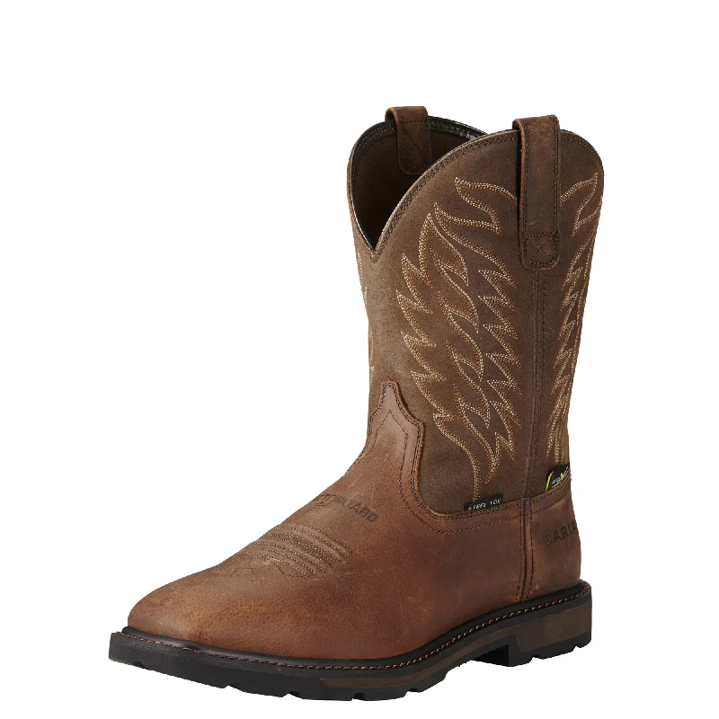 Ariat Groundbreaker Steel Toe Met Guard (Brown)