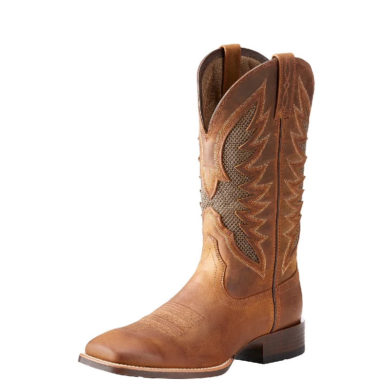 Ariat VentTEK Ultra Western Boot (Distressed Brown)