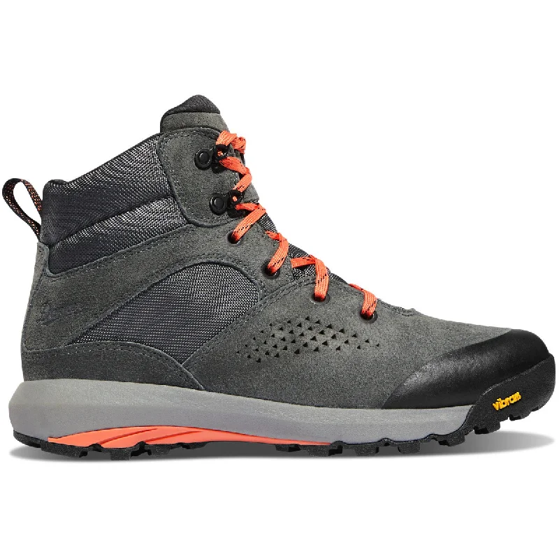 Women's Inquire Mid 5" Dark Gray/Salmon