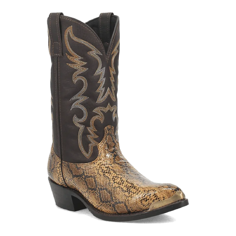 MONTY SNAKE PRINT BOOT