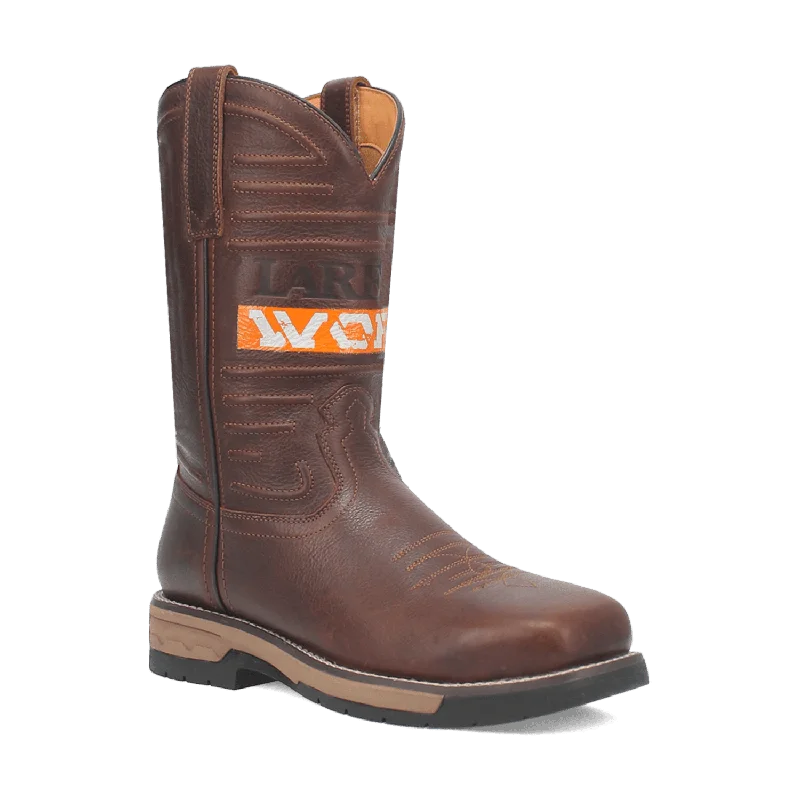 WORKHORSE STEEL TOE LEATHER BOOT