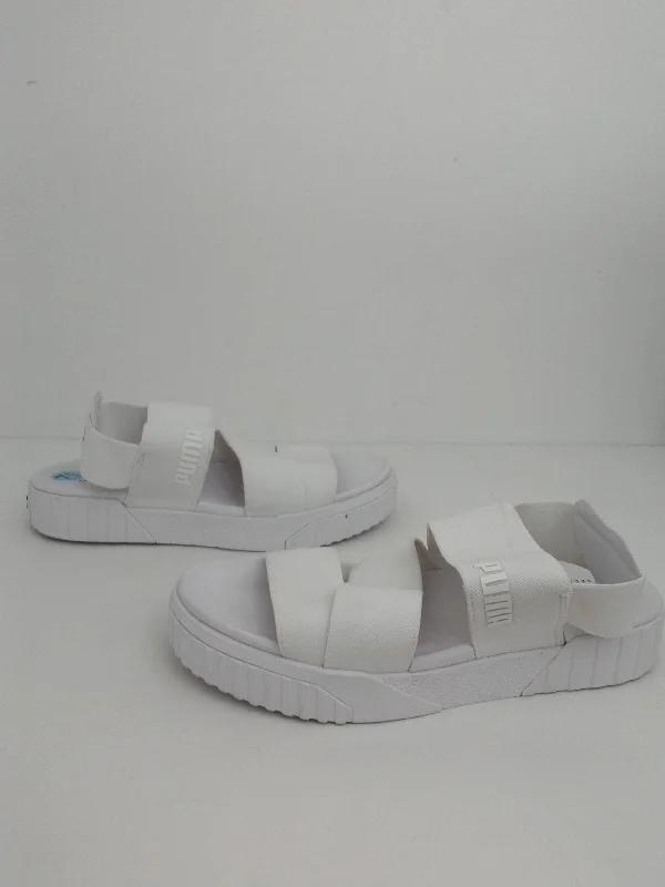 SG Selena Gomez Puma Women's White Sandal Size 7.5 M