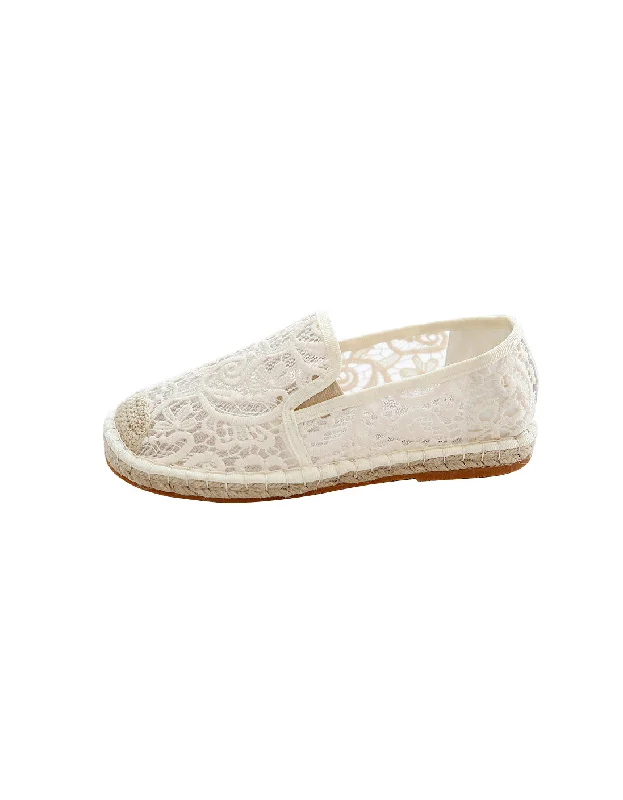 Summer Soft Bottom Comfortable Lace Flats