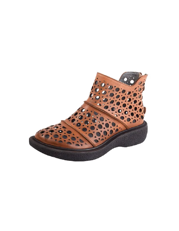 Wide Toe Box Summer Hollow Sandals Boots