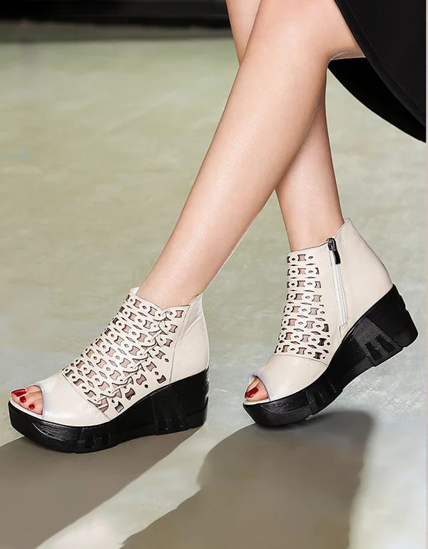 Summer Open Toe Breathable Ankle Sandals